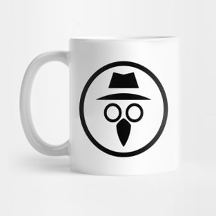 Plague Doctor Icon (Black) Mug